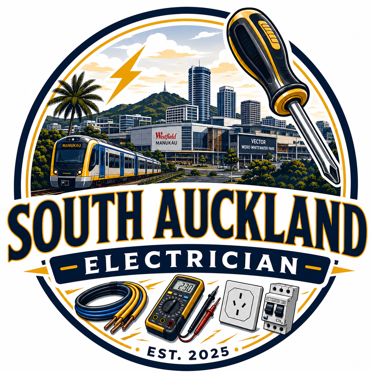 South Auckland Electrician logo